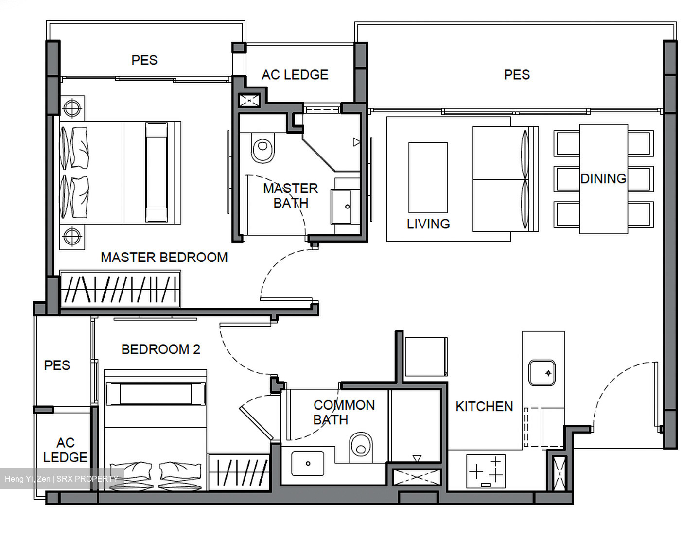 The Enclave . Holland (D10), Apartment #502990161